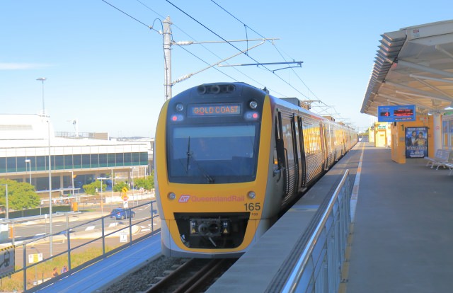 Brisbane Transportation Train to Airport
